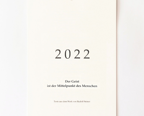 Kalender für das Jahr 2022