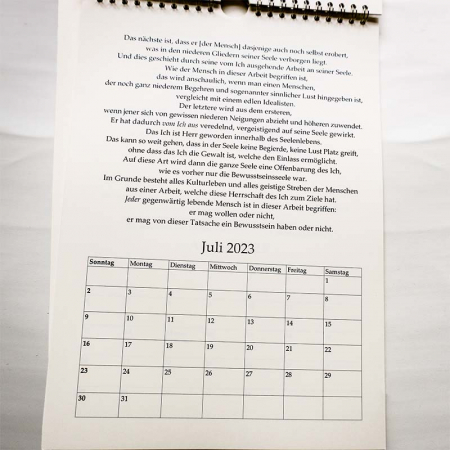 Kalender 2023 - Juli