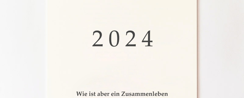 Kalender für 2024 mit Texten von Rudolf Steiner
